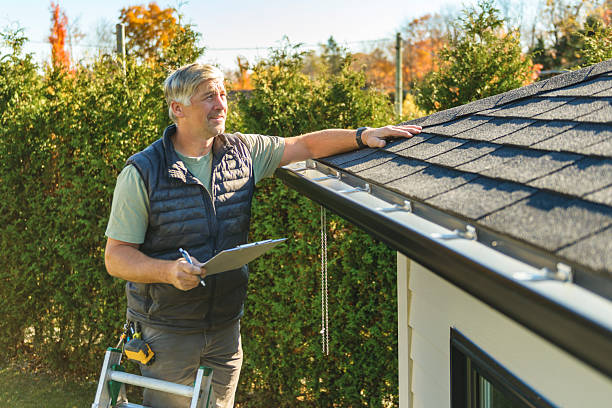 Professional Roofing technician working in North Salem, NH
